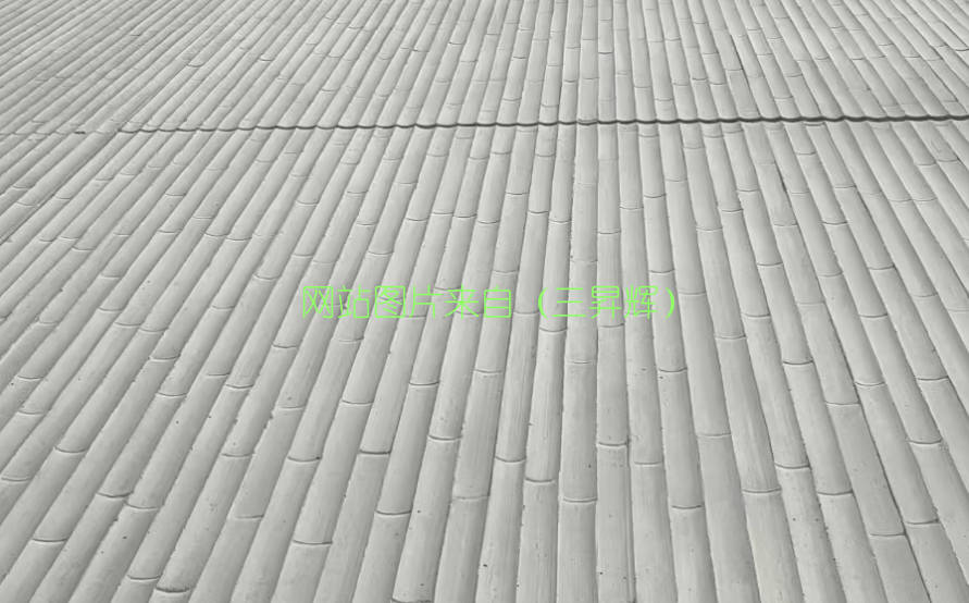 仿竹纹理清水混凝土